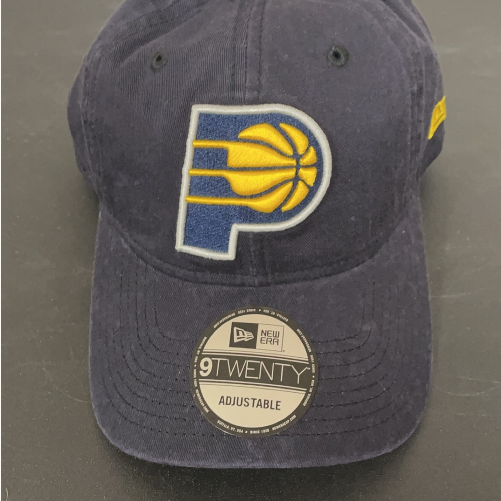 New Era Navy Cap with Yellow and White Logo